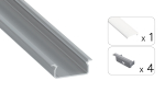TEKKNI TVED Set, silver, frozen cover, 3 m